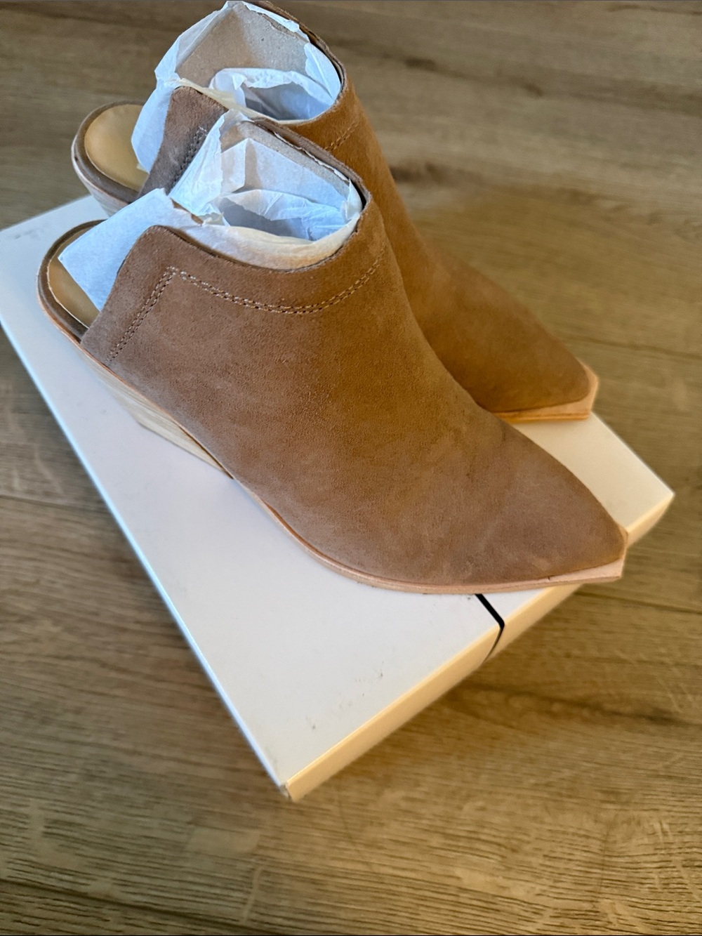 Dolce Vita Suede Bootie Mules